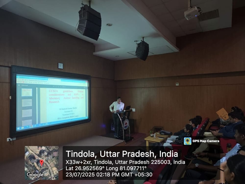 Guest Lecture on CPCSEA Guidelines