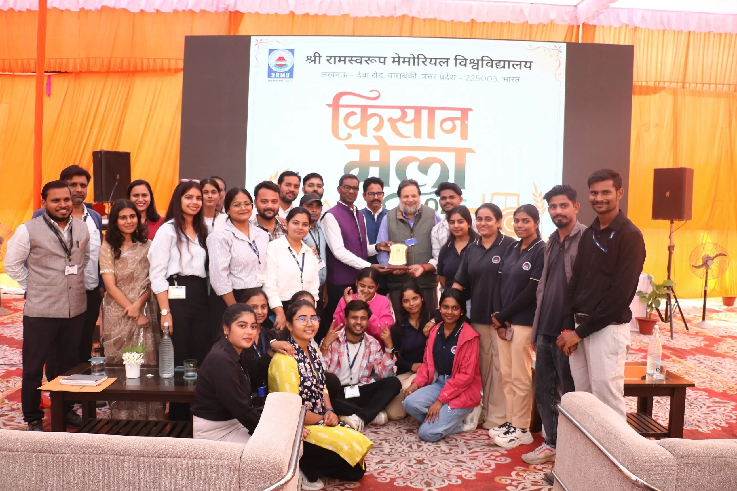 Innovation Meets Agriculture at the SRMU Kisan Mela 2025