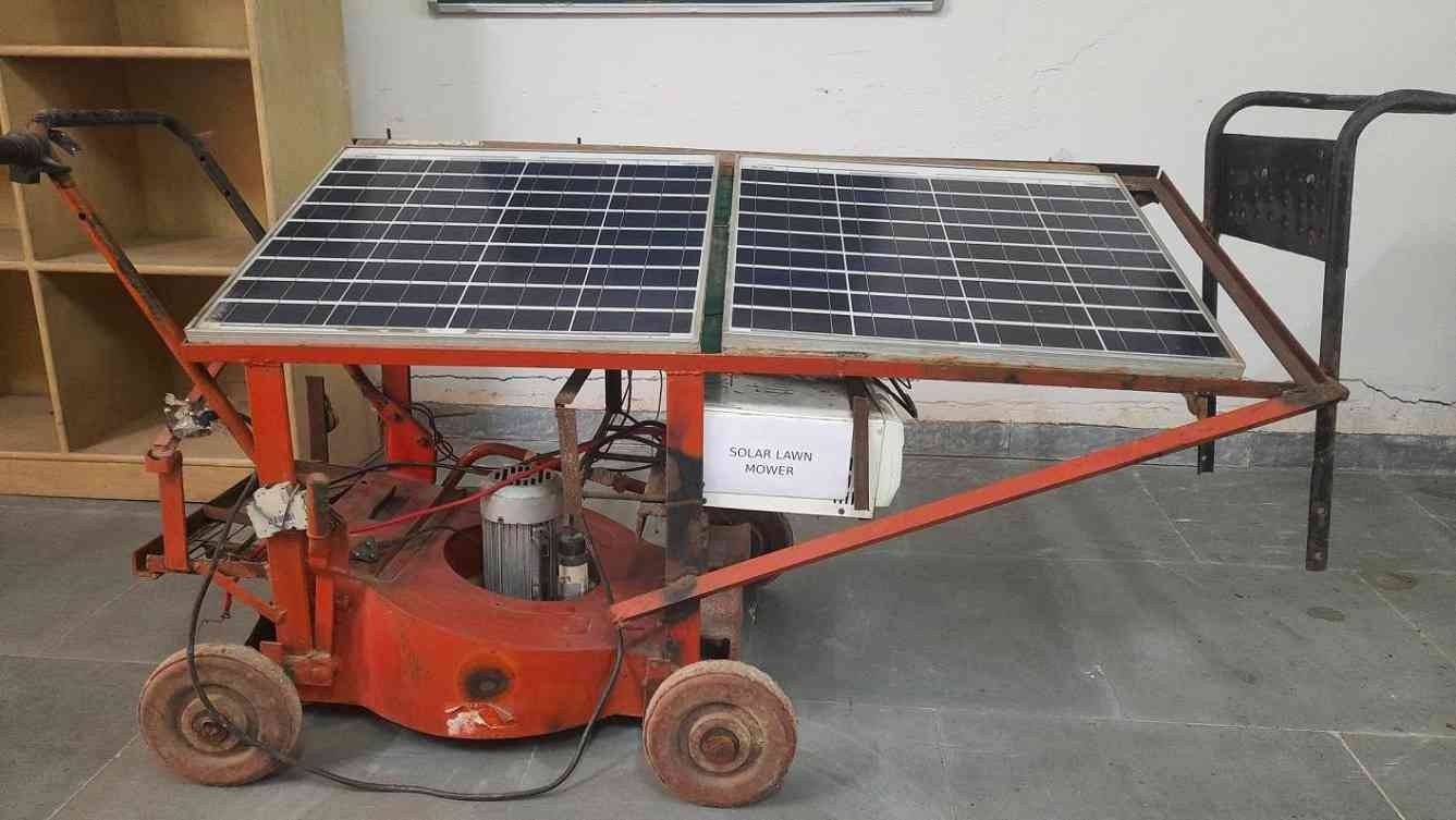 Solar Lawn Mower