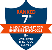 Ranked 7th amongst Top Emerging B-Schools by OMS Times B-School Survey